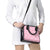 Pink Palaka Quilt Hawaii Shoulder Handbag Traditional Hawaii-plaid Pattern - Polynesian Pride