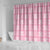 Pink Palaka Quilt Hawaii Shower Curtain Traditional Hawaii-plaid Pattern - Polynesian Pride