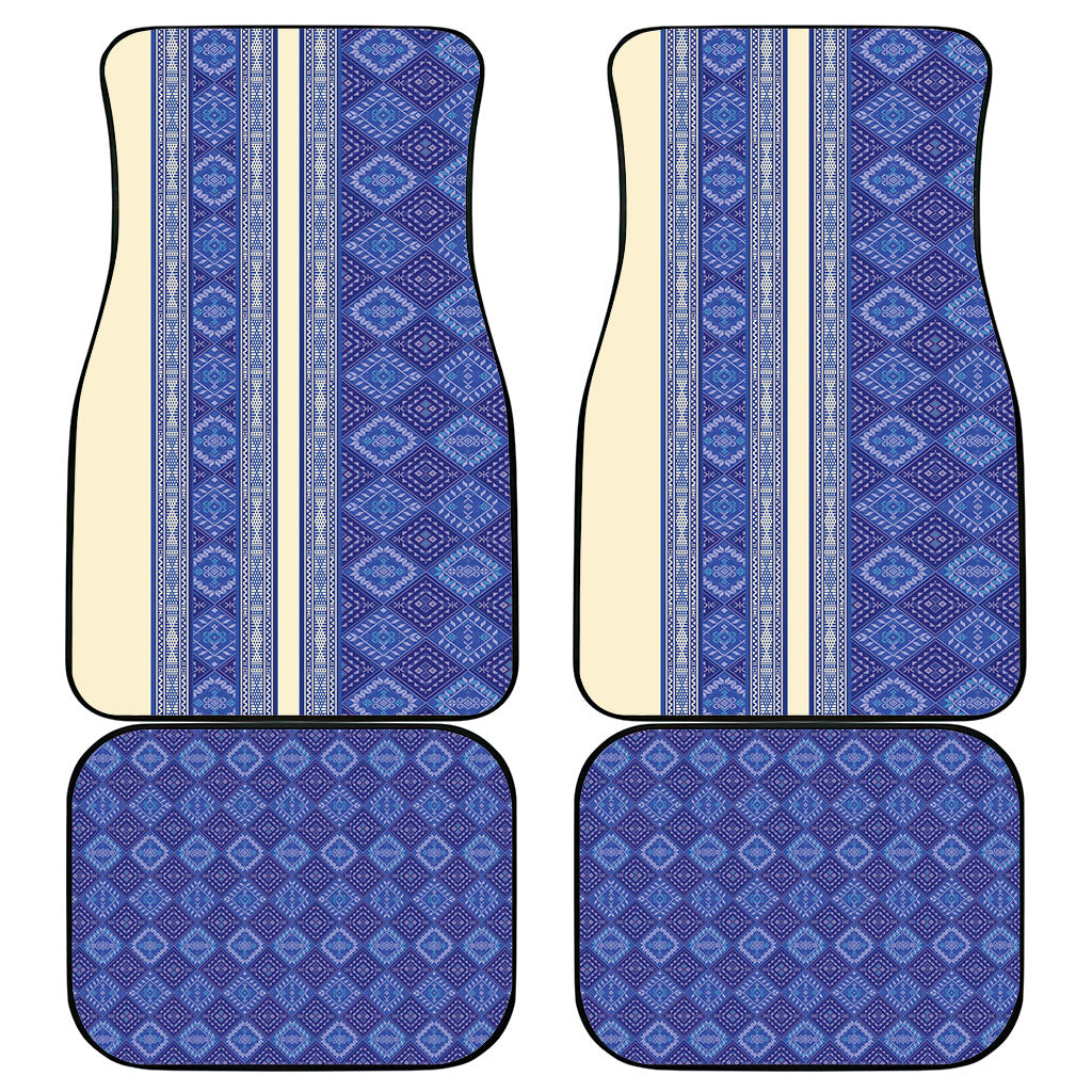 Mabuhay Philippines Festival Car Mats Yakan Modern Filipiniana Inspired LT14 - Polynesian Pride