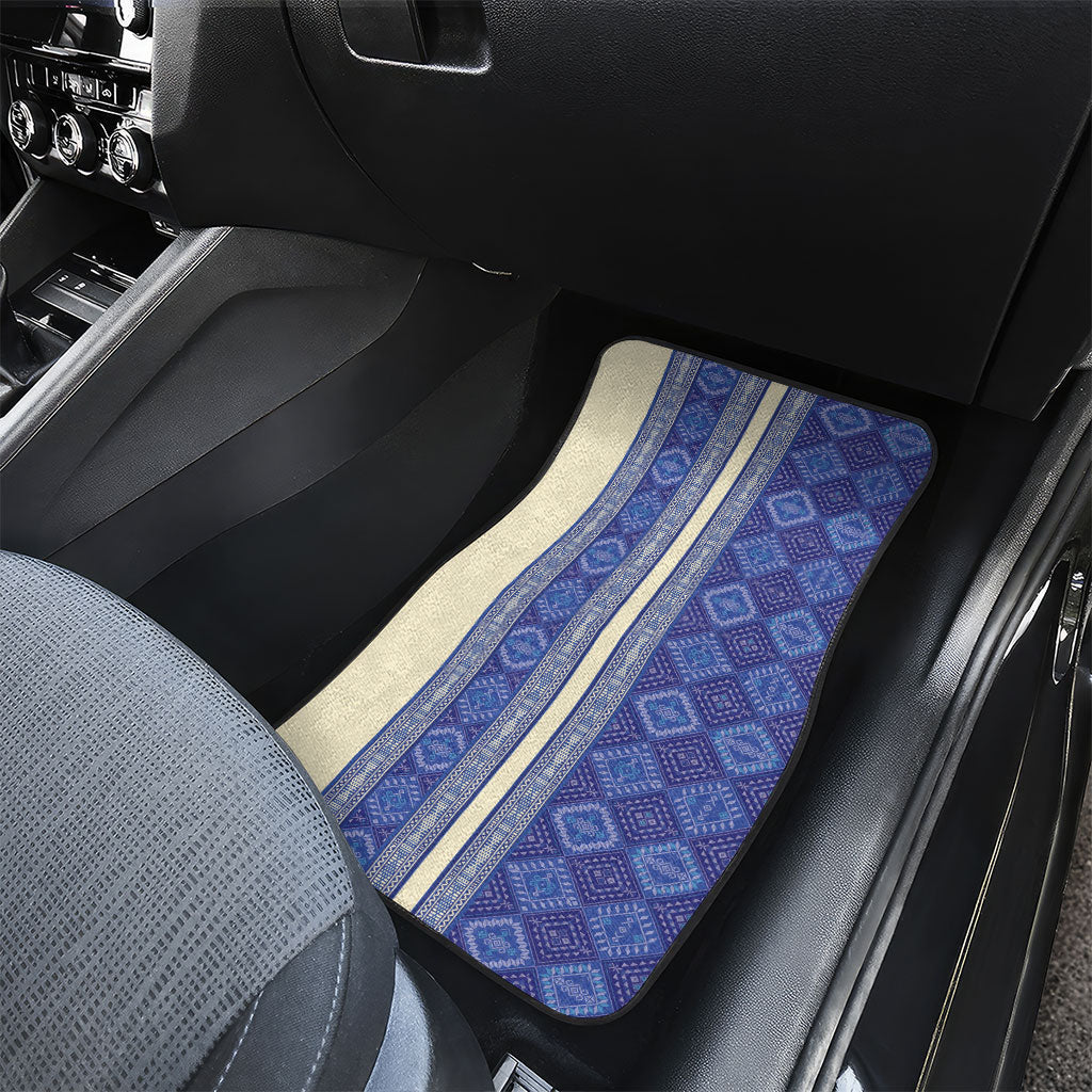 Mabuhay Philippines Festival Car Mats Yakan Modern Filipiniana Inspired LT14 - Polynesian Pride