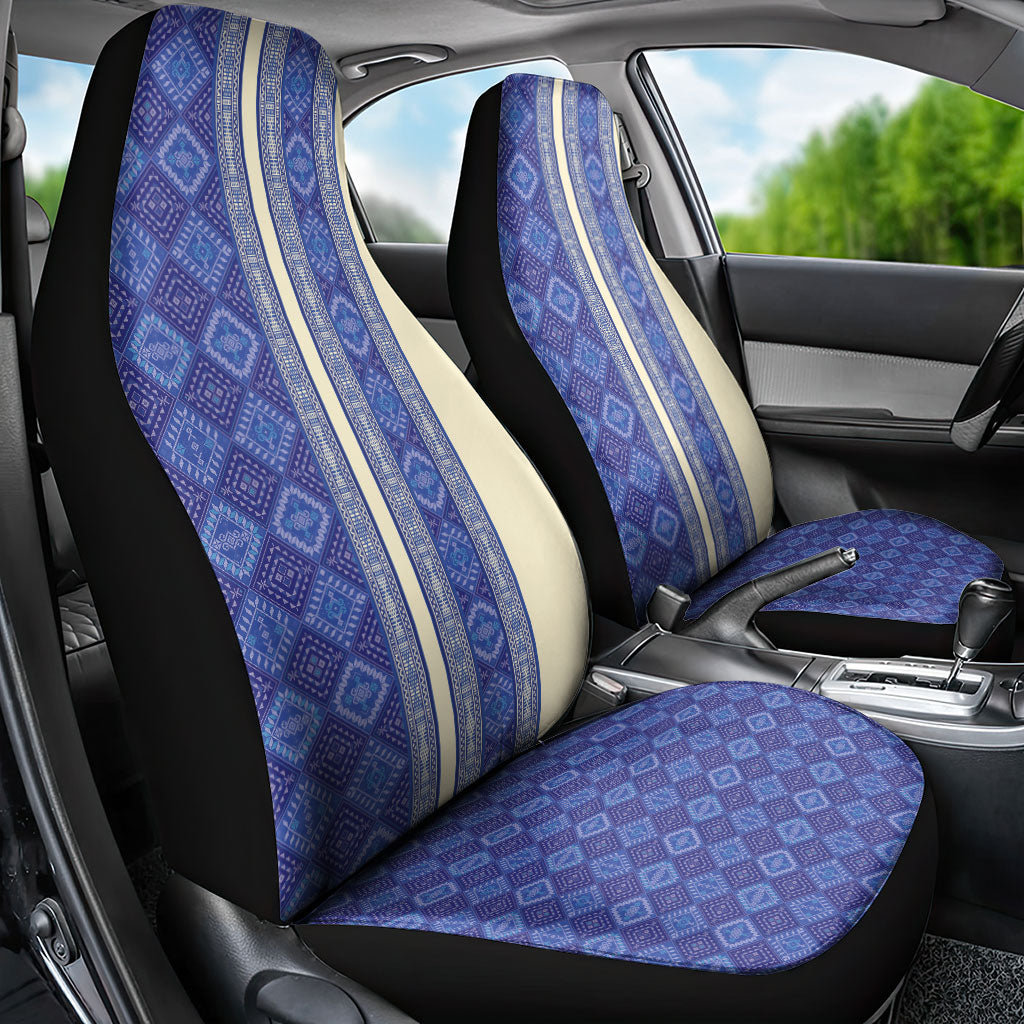 Mabuhay Philippines Festival Car Seat Cover Yakan Modern Filipiniana Inspired LT14 - Polynesian Pride