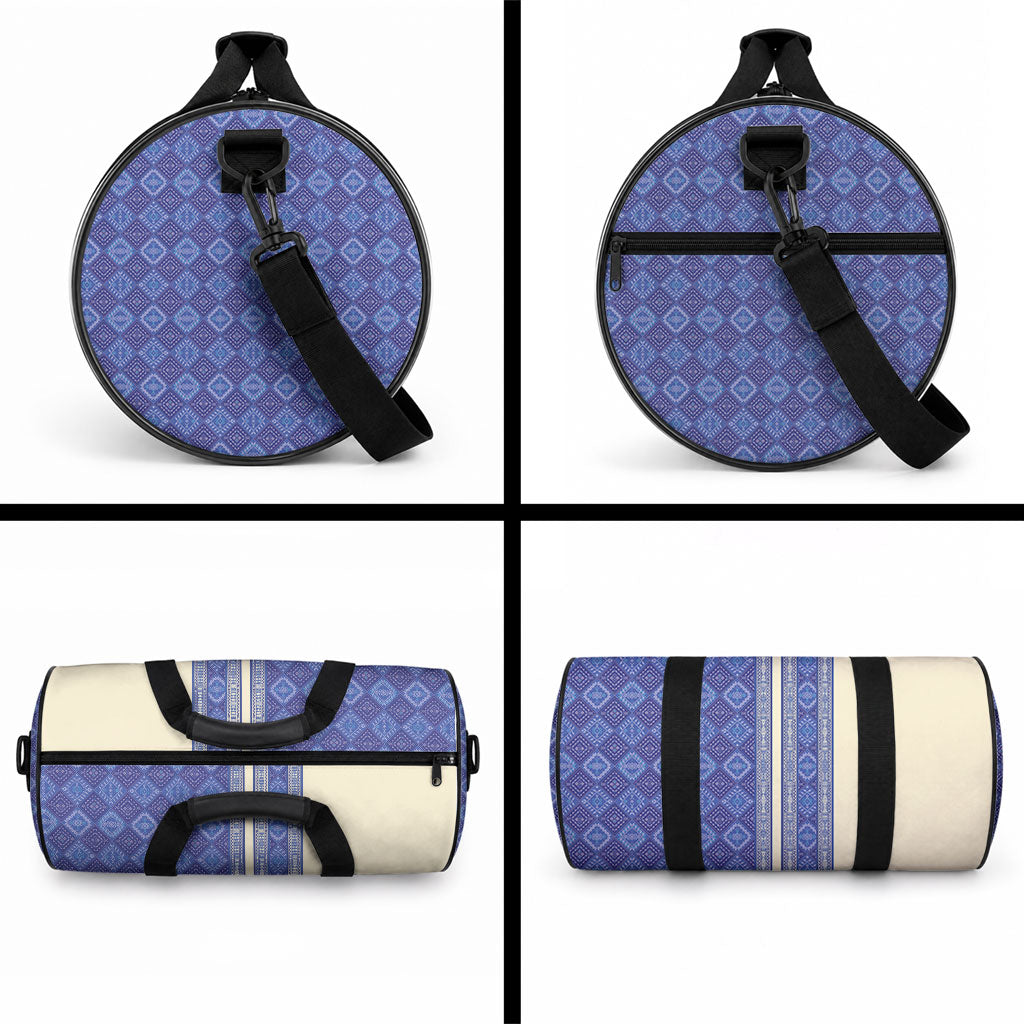Mabuhay Philippines Festival Duffle Bag Yakan Modern Filipiniana Inspired