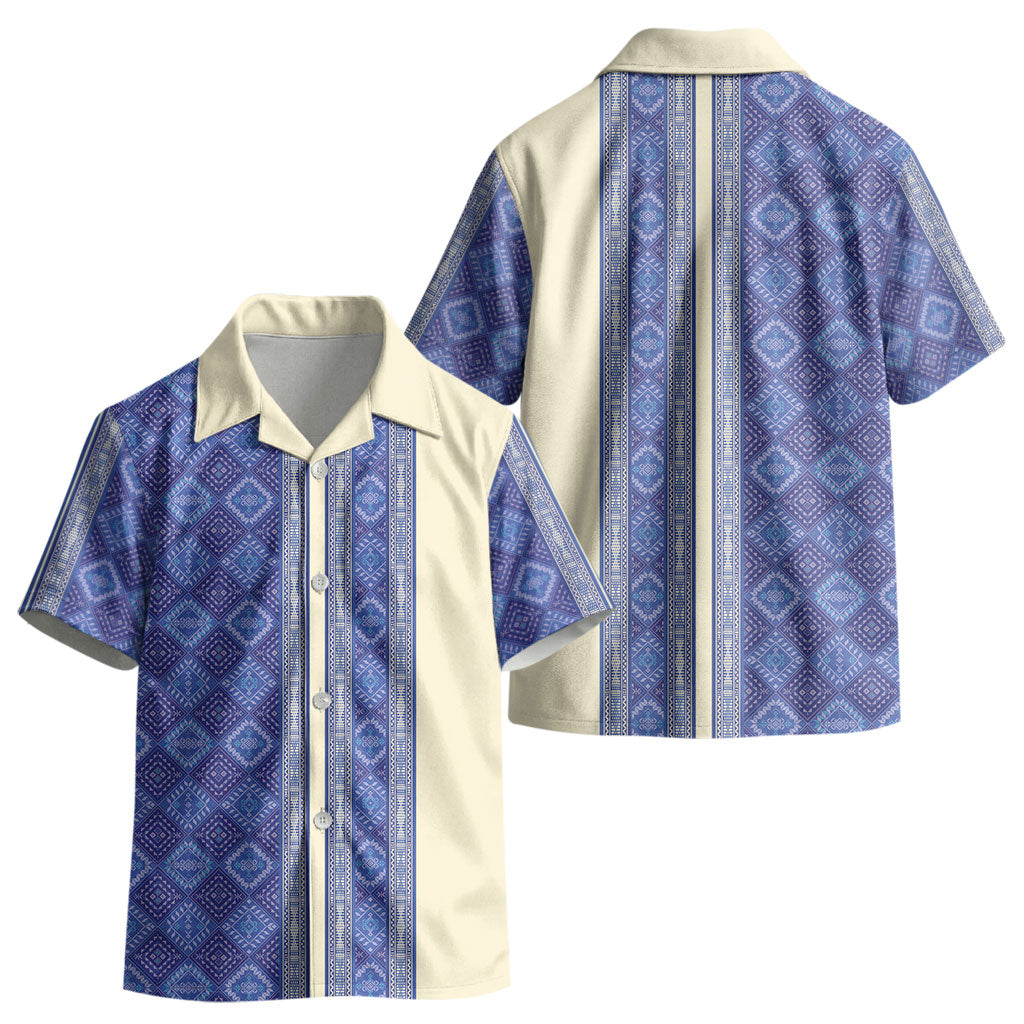Mabuhay Philippines Festival Kid Hawaiian Shirt Yakan Modern Filipiniana Inspired LT14 - Polynesian Pride