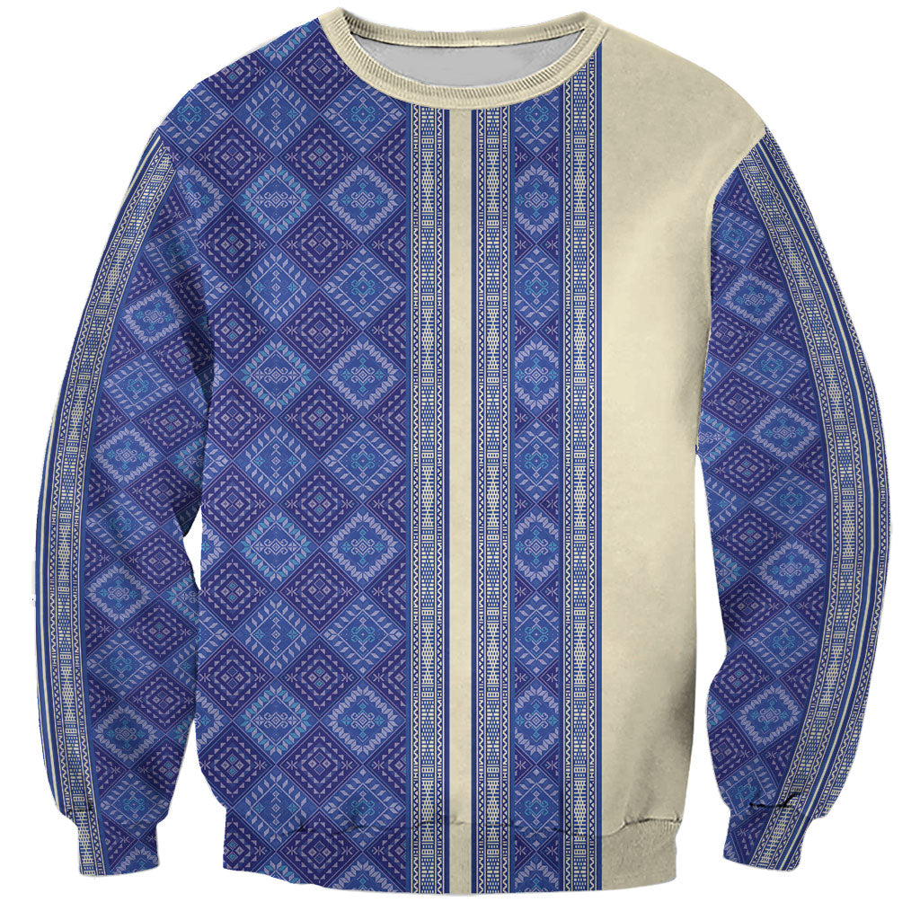Mabuhay Philippines Festival Sweatshirt Yakan Modern Filipiniana Inspired