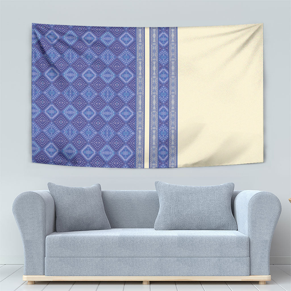 Mabuhay Philippines Festival Tapestry Yakan Modern Filipiniana Inspired LT14 - Polynesian Pride