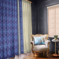 Mabuhay Philippines Festival Window Curtain Yakan Modern Filipiniana Inspired LT14 - Polynesian Pride