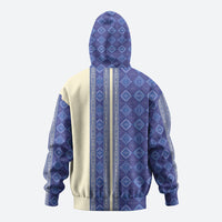 Mabuhay Philippines Festival Zip Hoodie Yakan Modern Filipiniana Inspired LT14 - Polynesian Pride