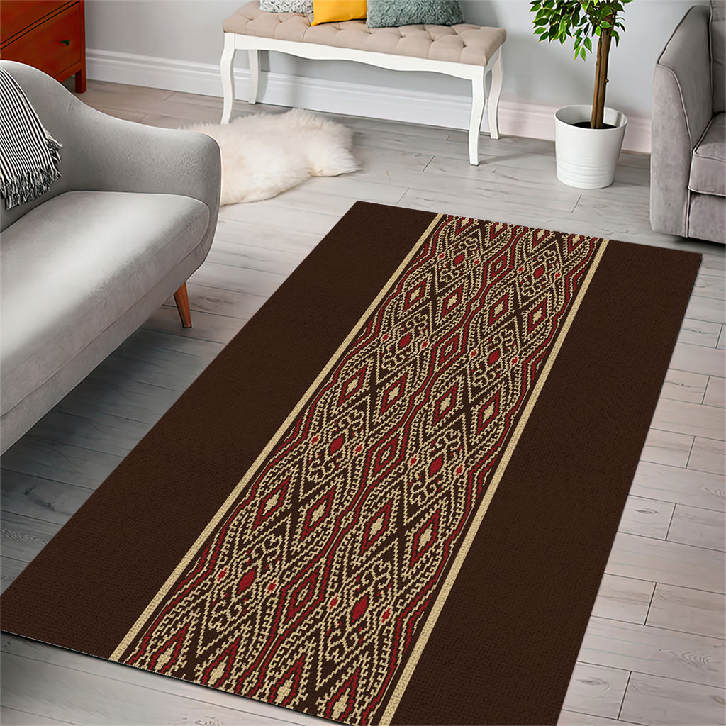 Mabuhay Philippines Festival Area Rug Tnalak Modern Filipiniana Inspired LT14 - Polynesian Pride