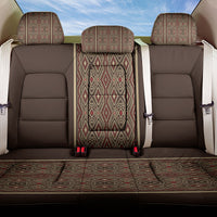 Mabuhay Philippines Festival Back Car Seat Cover Tnalak Modern Filipiniana Inspired LT14 One Size Brown - Polynesian Pride