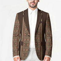 Mabuhay Philippines Festival Blazer Tnalak Modern Filipiniana Inspired LT14 - Polynesian Pride