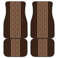 Mabuhay Philippines Festival Car Mats Tnalak Modern Filipiniana Inspired LT14 - Polynesian Pride