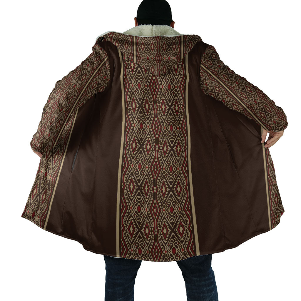 Mabuhay Philippines Festival Cloak Tnalak Modern Filipiniana Inspired LT14 - Polynesian Pride