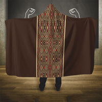 Mabuhay Philippines Festival Hooded Blanket Tnalak Modern Filipiniana Inspired LT14 - Polynesian Pride