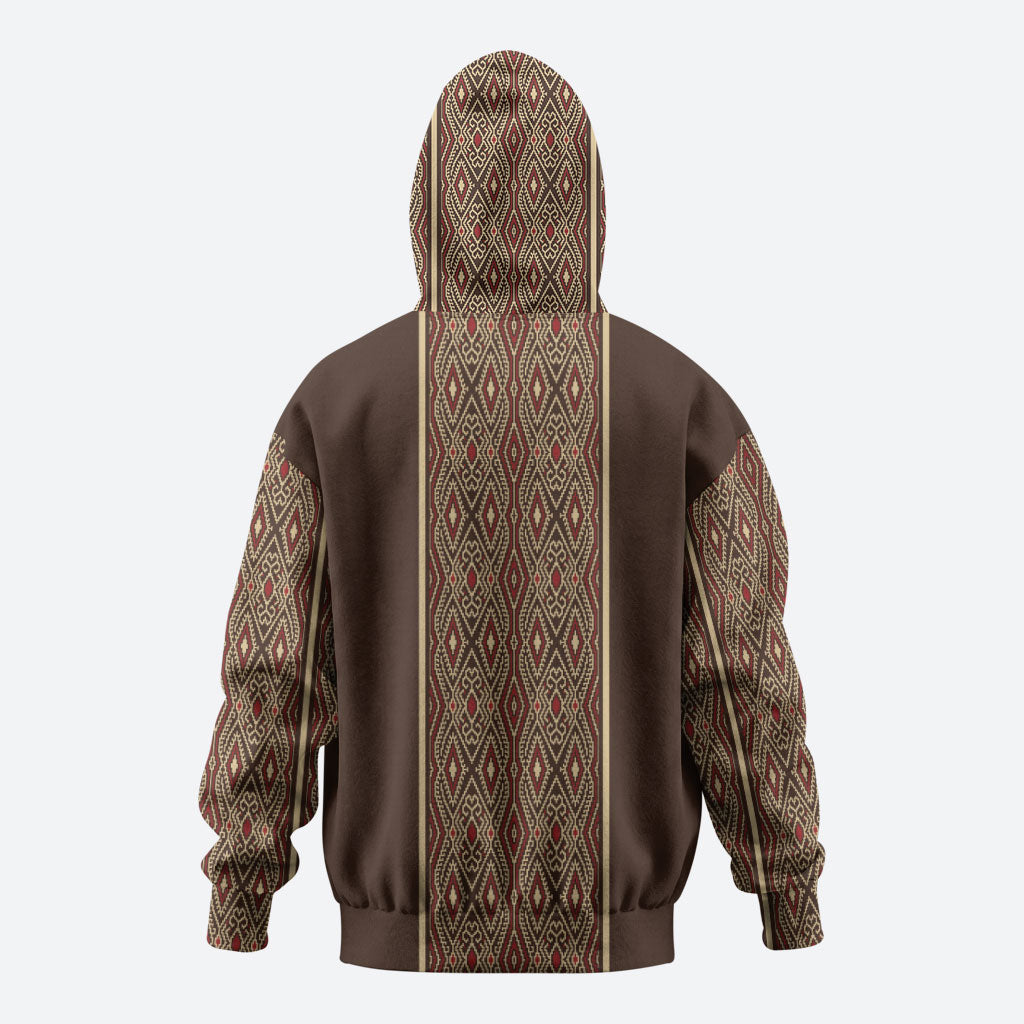 Mabuhay Philippines Festival Hoodie Tnalak Modern Filipiniana Inspired LT14 - Polynesian Pride