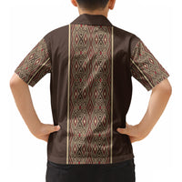 Mabuhay Philippines Festival Kid Hawaiian Shirt Tnalak Modern Filipiniana Inspired LT14 - Polynesian Pride