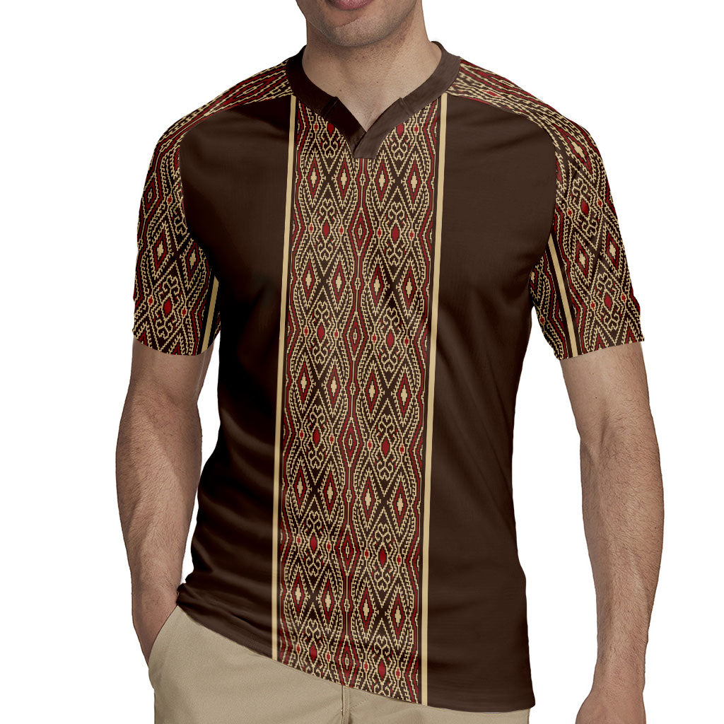 Mabuhay Philippines Festival Rugby Jersey Tnalak Modern Filipiniana Inspired LT14 - Polynesian Pride