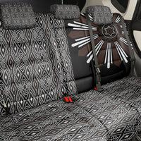 Mabuhay Philippines Festival Back Car Seat Cover Araw Tnalak Modern Filipiniana Inspired LT14 - Polynesian Pride