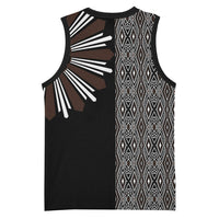 Mabuhay Philippines Festival Basketball Jersey Araw Tnalak Modern Filipiniana Inspired LT14 - Polynesian Pride