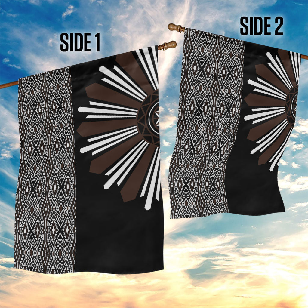 Mabuhay Philippines Festival Garden Flag Araw Tnalak Modern Filipiniana Inspired LT14 - Polynesian Pride