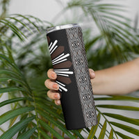 Mabuhay Philippines Festival Skinny Tumbler Araw Tnalak Modern Filipiniana Inspired LT14 - Polynesian Pride