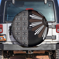Mabuhay Philippines Festival Spare Tire Cover Araw Tnalak Modern Filipiniana Inspired LT14 Black - Polynesian Pride