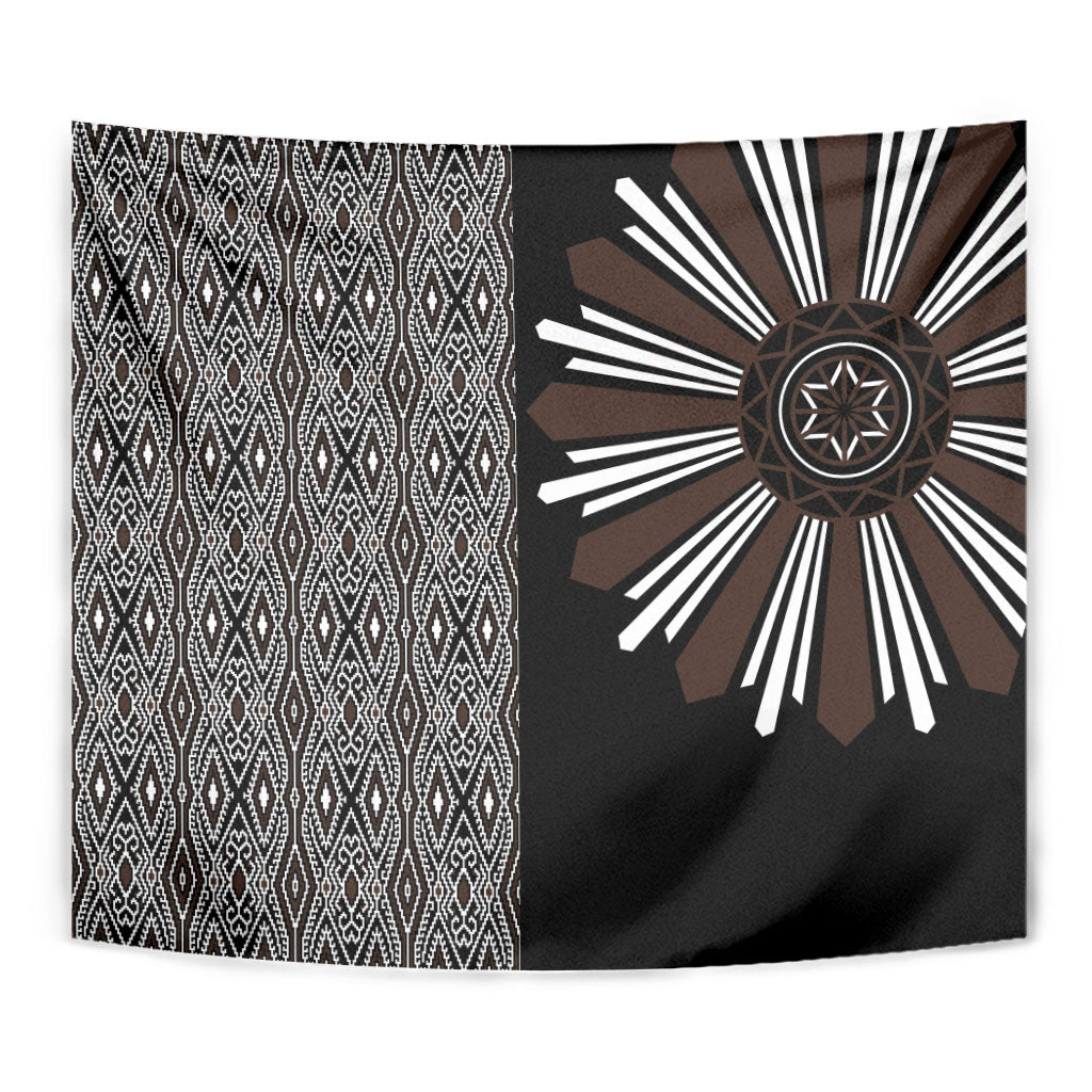 Mabuhay Philippines Festival Tapestry Araw Tnalak Modern Filipiniana Inspired LT14 - Polynesian Pride