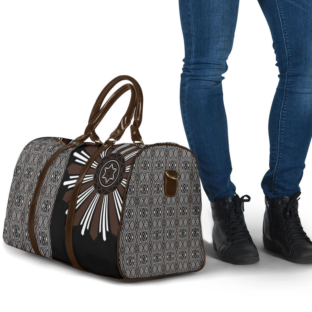 Mabuhay Philippines Festival Travel Bag Araw Tnalak Modern Filipiniana Inspired LT14 - Polynesian Pride