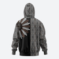 Mabuhay Philippines Festival Zip Hoodie Araw Tnalak Modern Filipiniana Inspired LT14 - Polynesian Pride