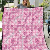 Alaka Aloha Hawaii Quilt Plumeria Lei With Palaka Motif - Polynesian Pride