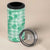 Omaomao Aloha Hawaii 4 in 1 Can Cooler Tumbler Plumeria Lei With Palaka Motif - Polynesian Pride