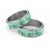 Omaomao Aloha Hawaii Classic Ring Plumeria Lei With Palaka Motif - Polynesian Pride