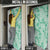 Omaomao Aloha Hawaii Door Cover Plumeria Lei With Palaka Motif - Polynesian Pride