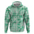 Omaomao Aloha Hawaii Hoodie Plumeria Lei With Palaka Motif - Polynesian Pride