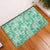 Omaomao Aloha Hawaii Rubber Doormat Plumeria Lei With Palaka Motif - Polynesian Pride