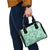 Omaomao Aloha Hawaii Shoulder Handbag Plumeria Lei With Palaka Motif - Polynesian Pride