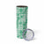 Omaomao Aloha Hawaii Skinny Tumbler Plumeria Lei With Palaka Motif - Polynesian Pride
