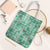 Omaomao Aloha Hawaii Tote Bag Plumeria Lei With Palaka Motif - Polynesian Pride