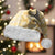 Melemele Aloha Hawaii Christmas Santa Hat Plumeria Lei With Palaka Motif - Polynesian Pride