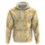 Melemele Aloha Hawaii Hoodie Plumeria Lei With Palaka Motif - Polynesian Pride