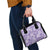 Poni Aloha Hawaii Shoulder Handbag Plumeria Lei With Palaka Motif - Polynesian Pride