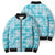 Polu Aloha Hawaii Bomber Puffer Jacket Plumeria Lei With Palaka Motif - Polynesian Pride