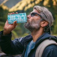 Polu Aloha Hawaii 4 in 1 Can Cooler Tumbler Plumeria Lei With Palaka Motif - Polynesian Pride