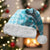 Polu Aloha Hawaii Christmas Santa Hat Plumeria Lei With Palaka Motif - Polynesian Pride