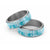 Polu Aloha Hawaii Classic Ring Plumeria Lei With Palaka Motif - Polynesian Pride