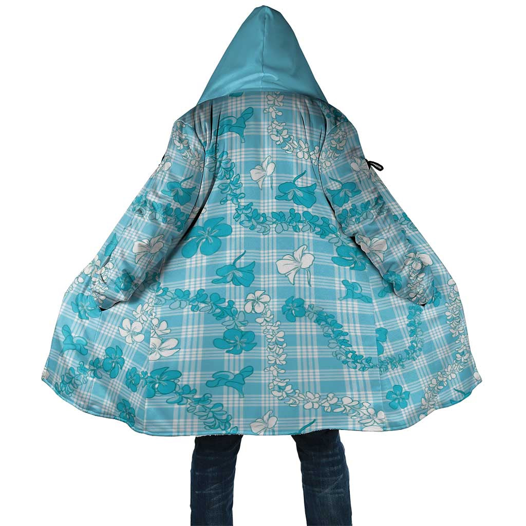 Polu Aloha Hawaii Cloak Plumeria Lei With Palaka Motif - Polynesian Pride