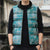 Polu Aloha Hawaii Sleeveless Puffer Jacket Plumeria Lei With Palaka Motif - Polynesian Pride