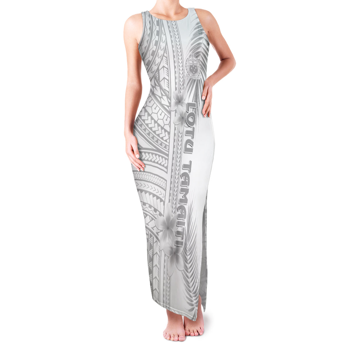 samoa-white-sunday-family-matching-tank-maxi-dress-and-hawaiian-shirt-manuia-le-aso-sa-o-tamaiti-polynesian-plumeria