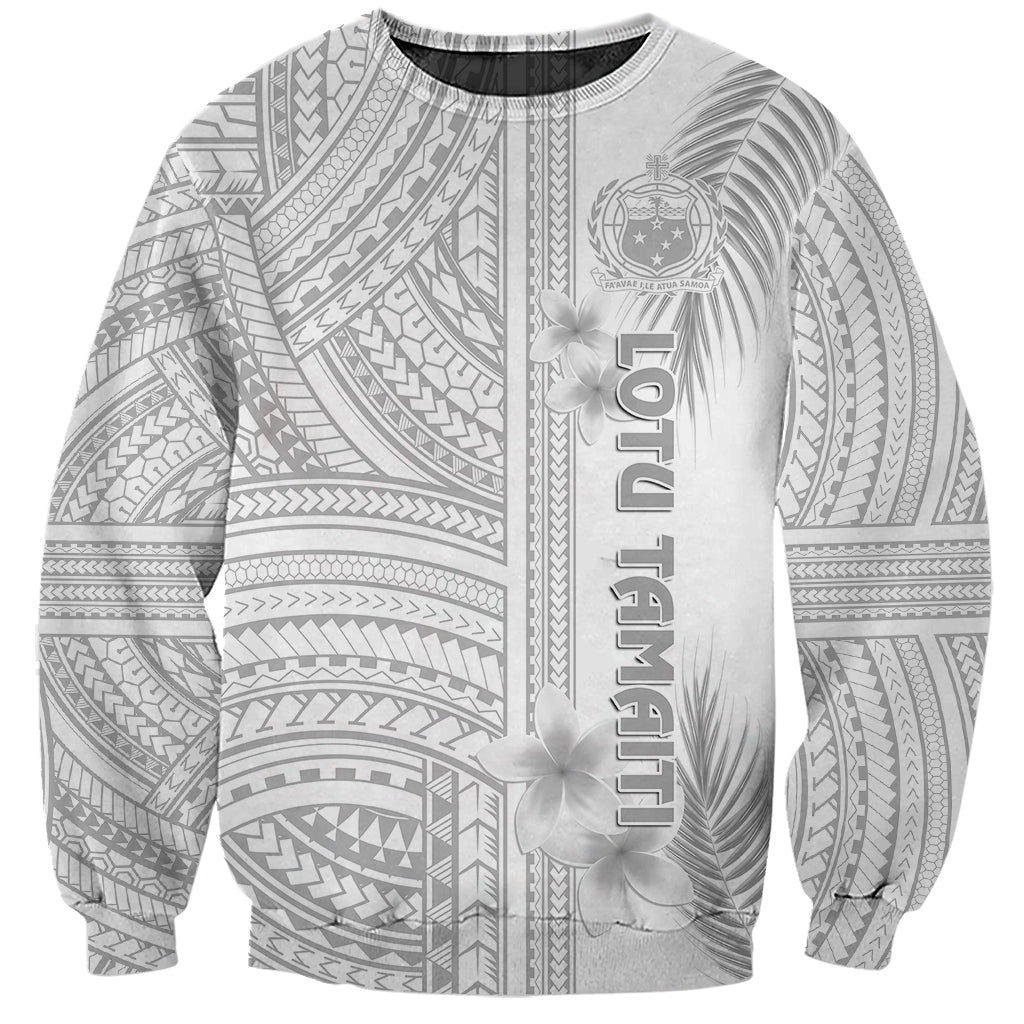 samoa-white-sunday-sweatshirt-manuia-le-aso-sa-o-tamaiti-polynesian-plumeria