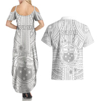 personalised-samoa-white-sunday-couples-matching-summer-maxi-dress-and-hawaiian-shirt-manuia-le-aso-sa-o-tamaiti-polynesian-plumeria