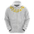 Samoa White Sunday Hoodie Lotu Tamaiti 2023 With Coat Of Arms LT14 - Polynesian Pride